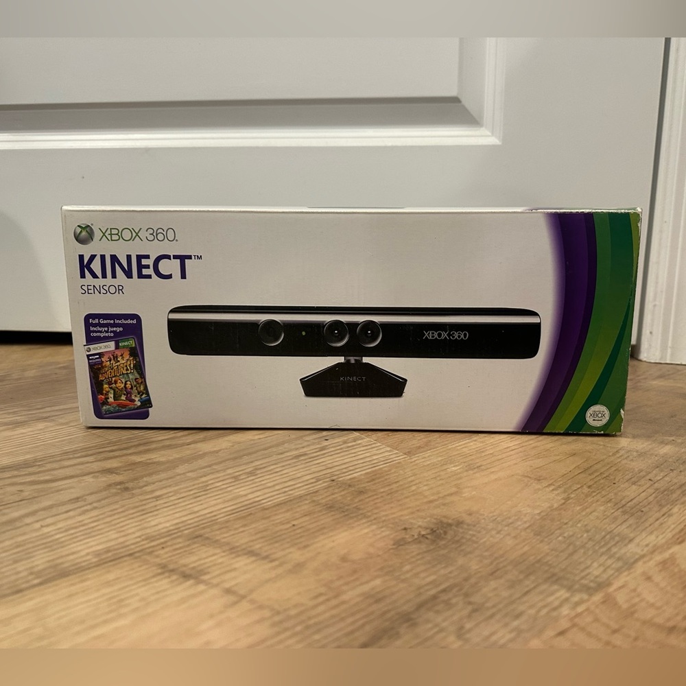 Microsoft XBOX 360 Black Kinect Sensor Used in original xbox